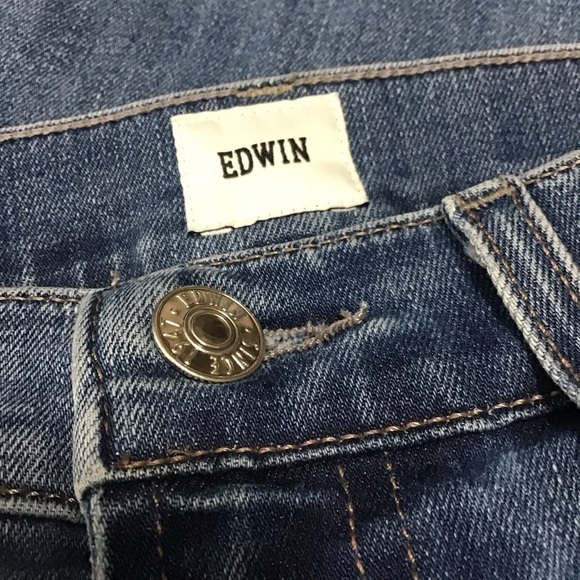 EDWIN Elin Crop Straight Jeans - Picture 9 of 14